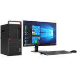 Lenovo ThinkCentre M920t 10SF0007US Desktop Computer - Intel Core i7 8th Gen i7-8700 3.20 GHz - 8 GB RAM DDR4 SDRAM - 1 TB SSD - Tower - Raven Black