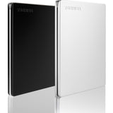 Toshiba Canvio Slim 1 TB Hard Drive - 2.5" External - SATA (SATA/600) - Silver