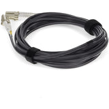 AddOn 2m LC (Male) to LC (Male) Gray OM3 Duplex OFNR (Riser-Rated) Fiber Patch Cable