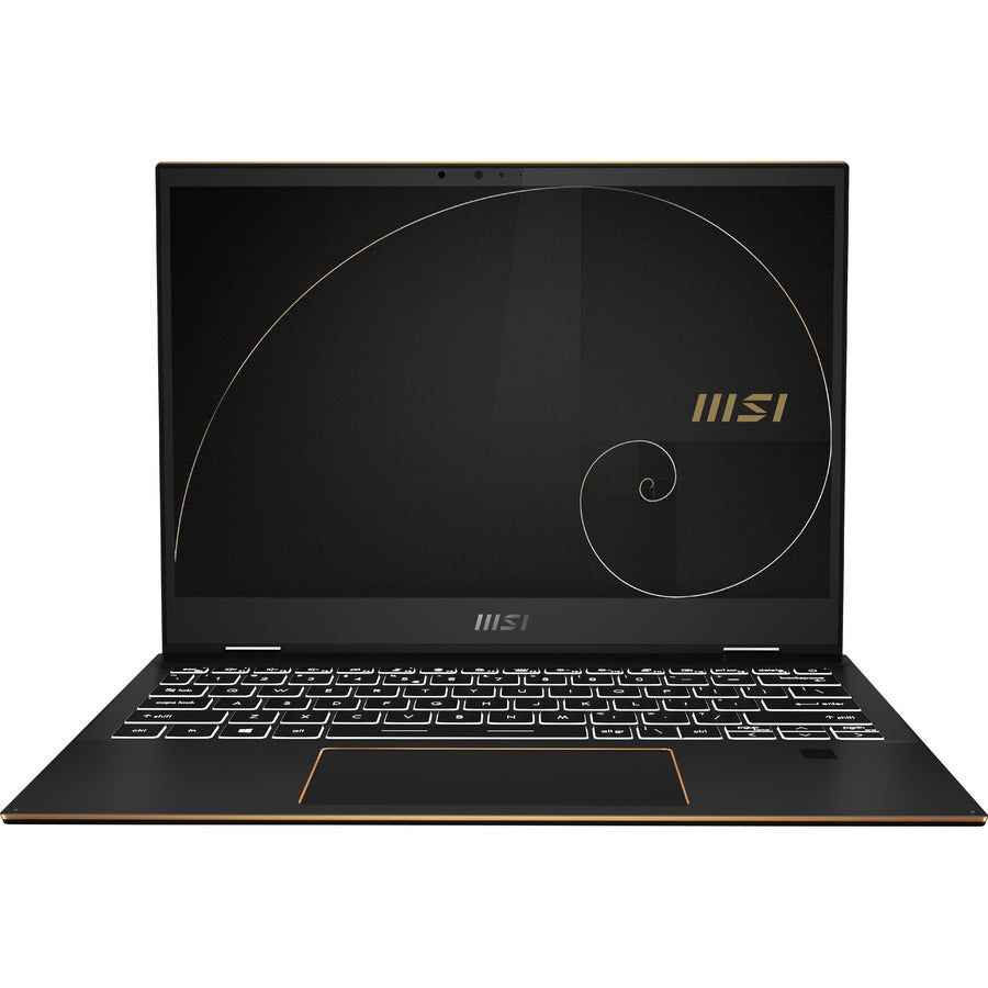 MSI Summit E13 Flip Evo Summit E13 Flip Evo A12MT-002 13.4" Touchscreen Rugged Convertible 2 in 1 Notebook - Full HD Plus - 1920 x 1200 - Intel Core i7 12th Gen i7-1260P 2.10 GHz - 16 GB Total RAM - 512 GB SSD - Ink Black