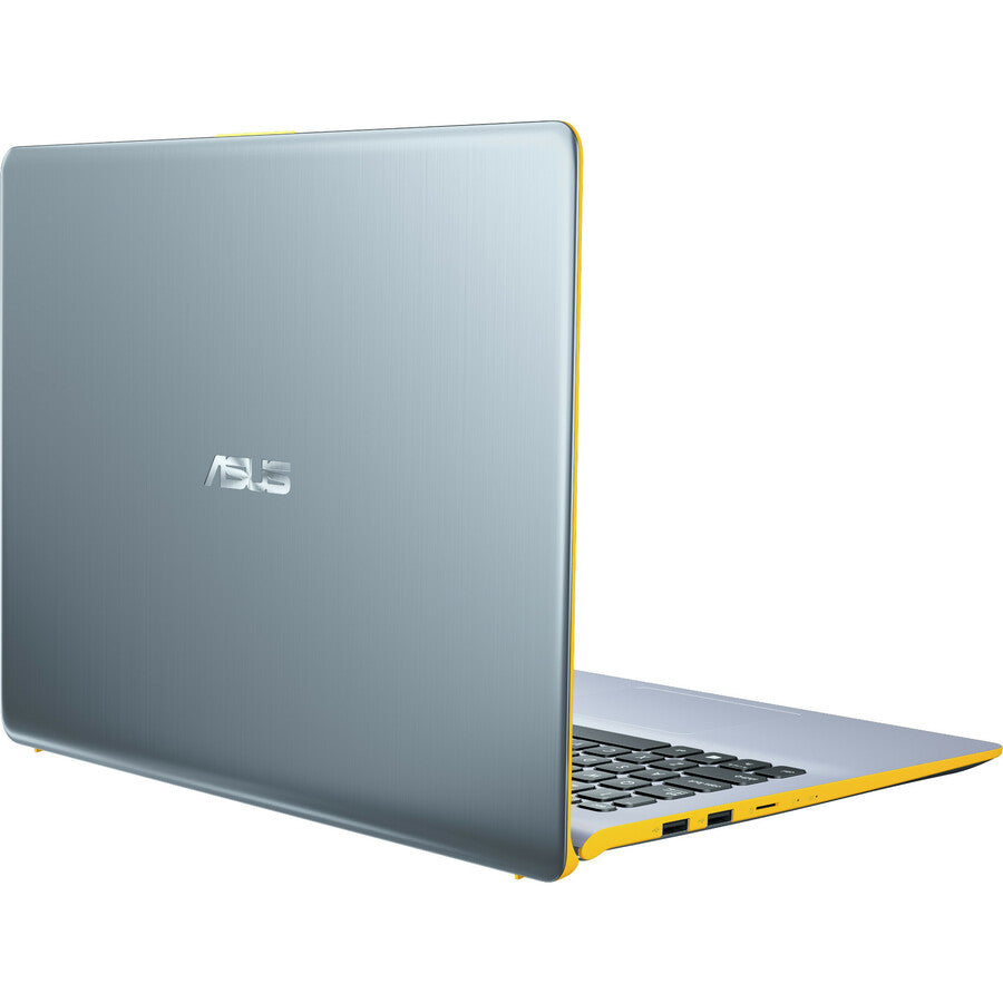 Asus Vivobook S S530 S530UA-DB51-YL 15.6" Notebook - 1920 x 1080 - Intel Core i5 8th Gen i5-8250U Quad-core (4 Core) 1.60 GHz - 8 GB Total RAM - 256 GB SSD - Silver with Yellow