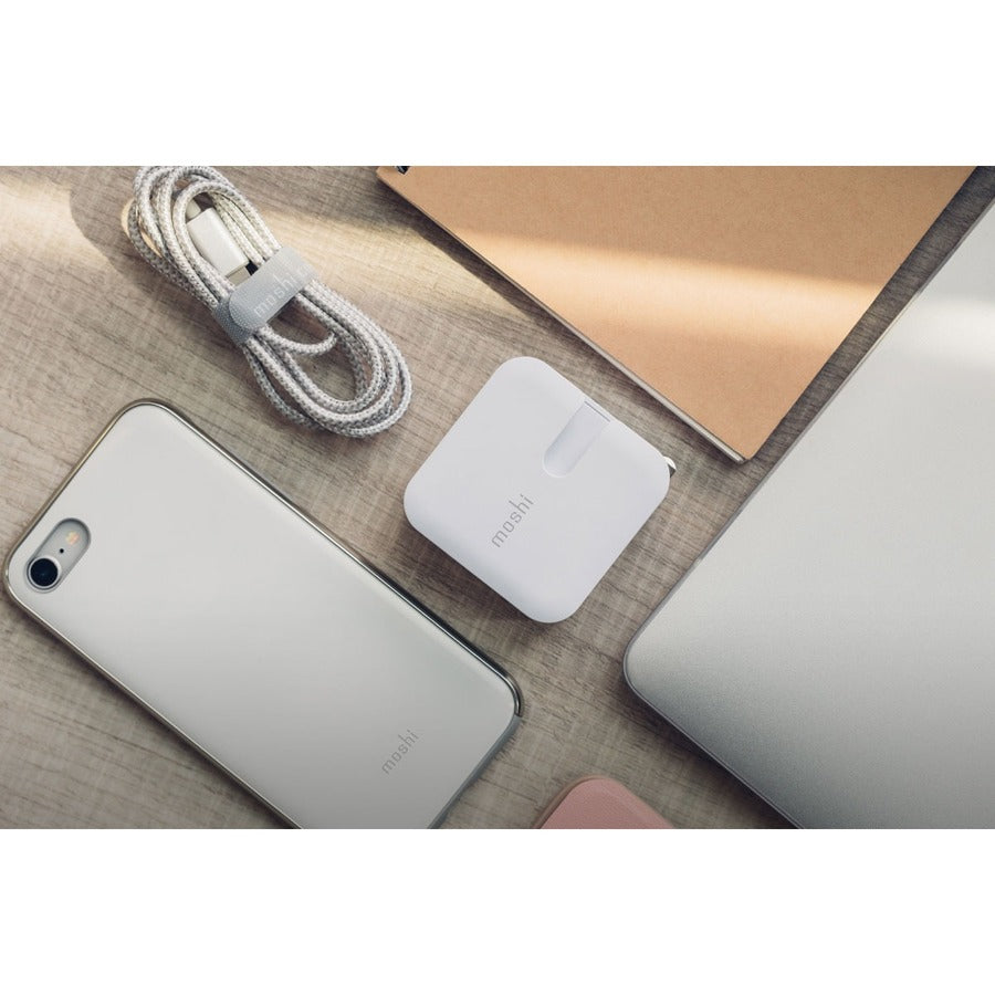 Moshi Rewind C USB-C Wall Charger - White