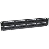 Intellinet Network Solutions 48-Port Rackmount Cat6 UTP 110/Krone Patch Panel, 2U