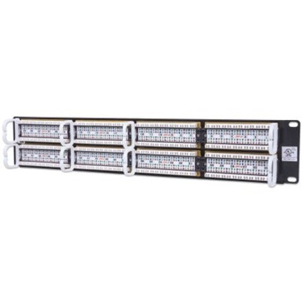 Intellinet Network Solutions 48-Port Rackmount Cat6 UTP 110/Krone Patch Panel, 2U