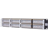 Intellinet Network Solutions 48-Port Rackmount Cat6 UTP 110/Krone Patch Panel, 2U