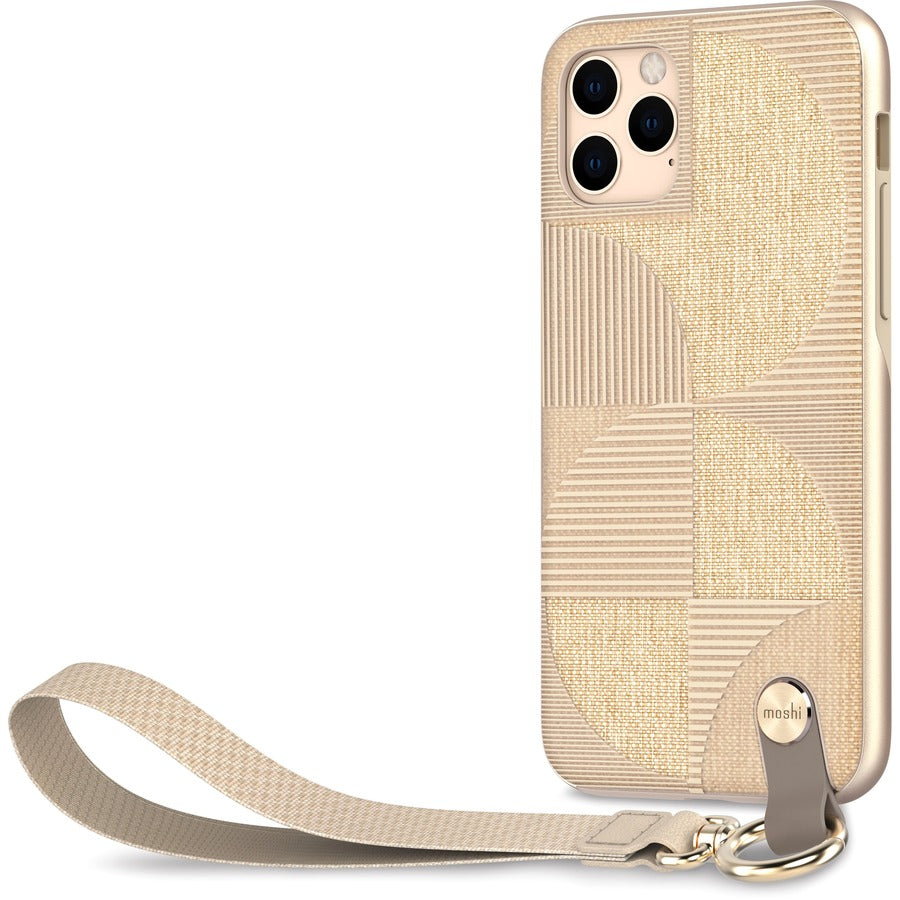 Moshi Altra Carrying Case Apple iPhone 11 Pro Smartphone - Sahara Beige