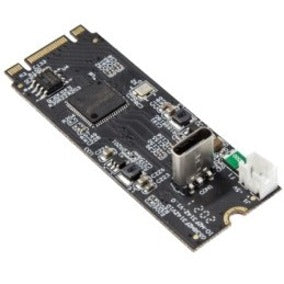 SYBA Multimedia USB 3.2 Gen 2 (10 Gbps) 1-Port Type-C M.2 22x60 B+M key Controller Card