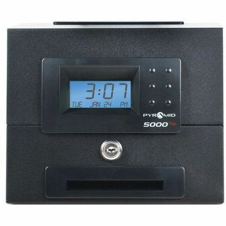 Pyramid Time Systems 5000HD Heavy Duty Auto Totaling Time Clock