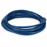 AddOn 20ft RJ-45 (Male) to RJ-45 (Male) Straight Blue Cat5e UTP PVC Copper Patch Cable