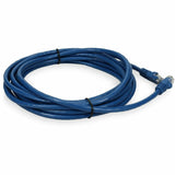 AddOn 20ft RJ-45 (Male) to RJ-45 (Male) Straight Blue Cat5e UTP PVC Copper Patch Cable