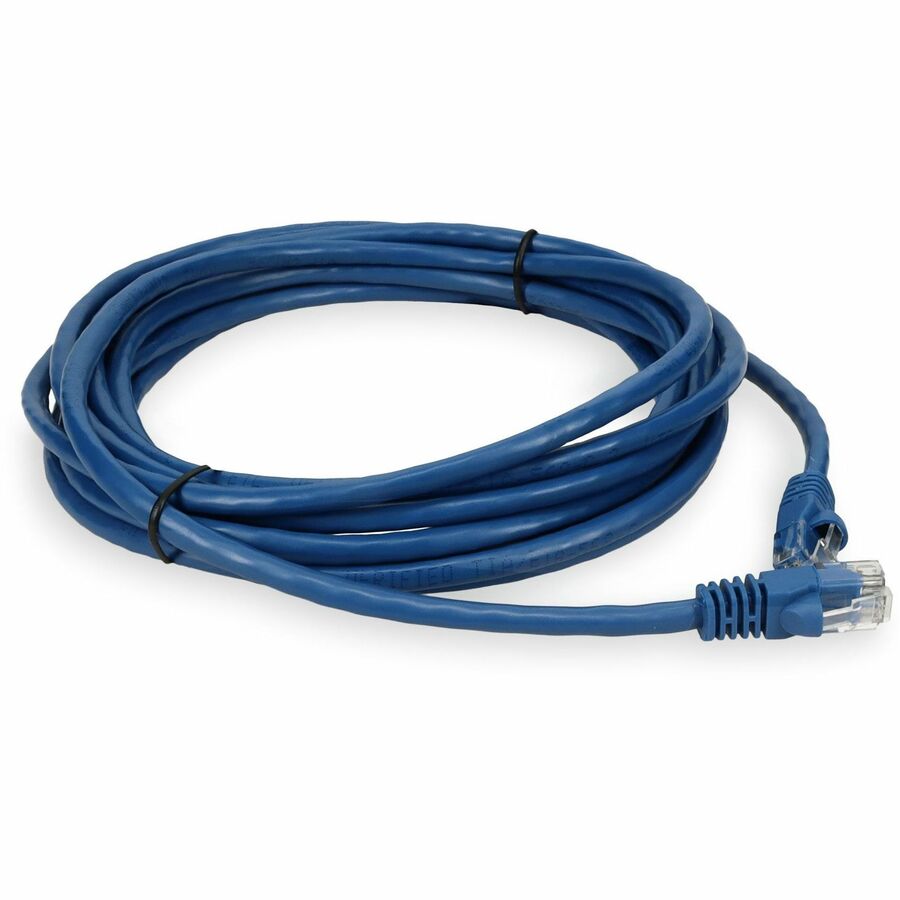 AddOn 20ft RJ-45 (Male) to RJ-45 (Male) Straight Blue Cat5e UTP PVC Copper Patch Cable