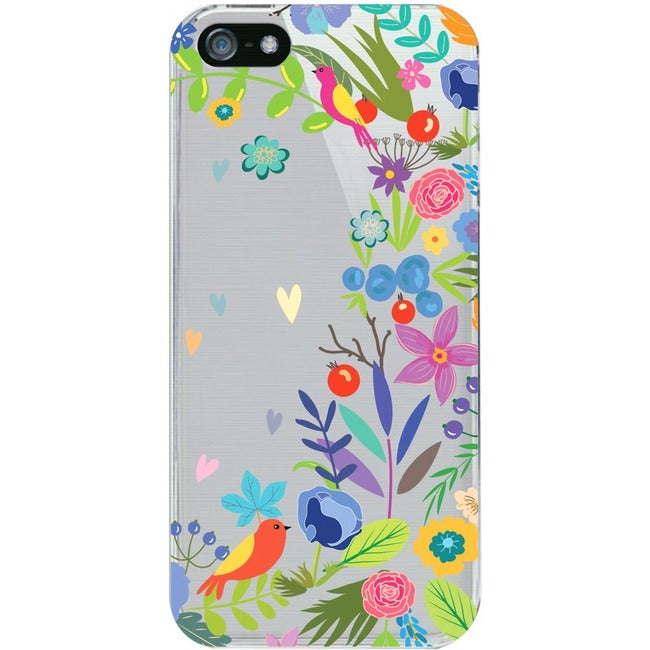 OTM Floral Prints Clear Phone Case, Springtime