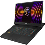 MSI Titan GT77 Titan GT77 12UGS-008 17.3" Gaming Notebook - UHD - 3840 x 2160 - Intel Core i9 12th Gen i9-12900HX 1.50 GHz - 64 GB Total RAM - 2 TB SSD - Titanium Blue