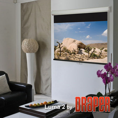 Draper Luma 2 Manual Wall and Ceiling Projection Screens