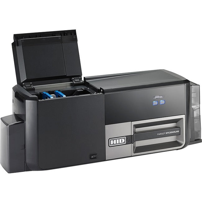 Fargo DTC5500LMX Double Sided Desktop Dye Sublimation/Thermal Transfer Printer - Color - Card Print - USB