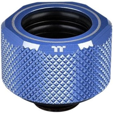 Thermaltake Pacific C-PRO G1/4 PETG Tube 16mm OD Compression - Blue (6-Pack Fittings)