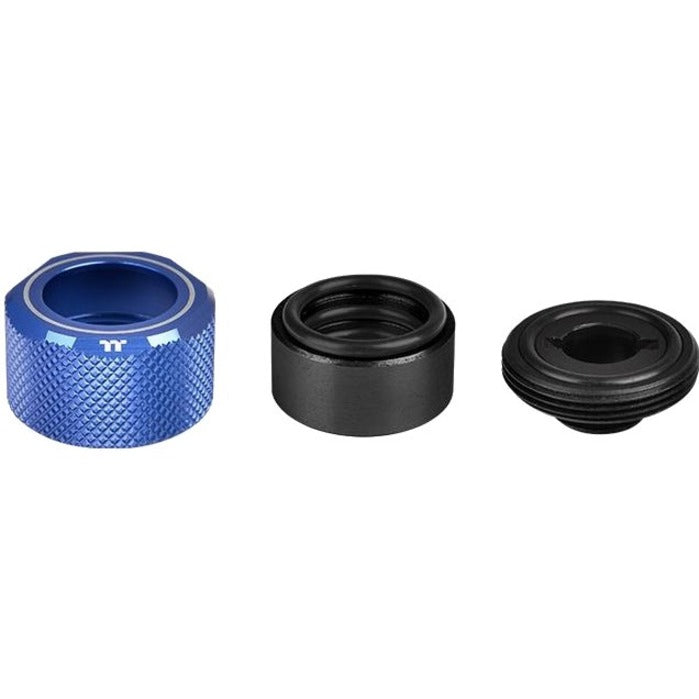 Thermaltake Pacific C-PRO G1/4 PETG Tube 16mm OD Compression - Blue (6-Pack Fittings)