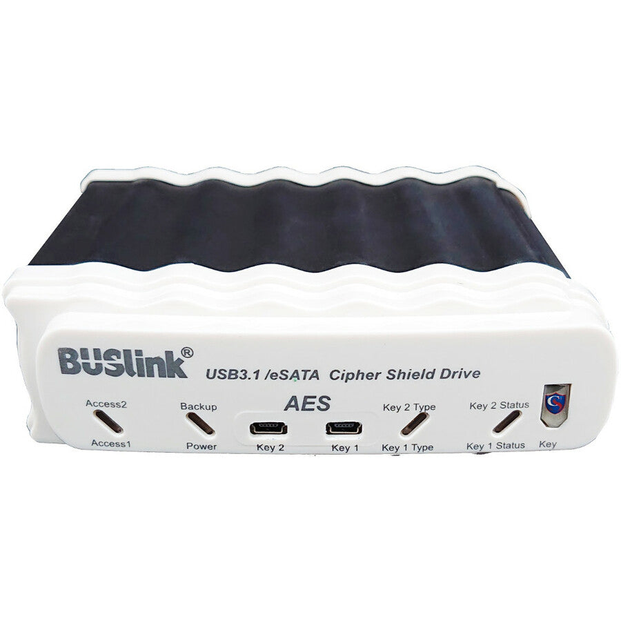 Buslink CipherShield CDSX-4TSDG2CKKB 4 TB Portable Solid State Drive - 2.5" External - SATA - TAA Compliant