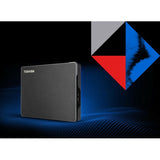 Toshiba Canvio Gaming HDTX110XK3AA 1 TB Portable Hard Drive - External - Black