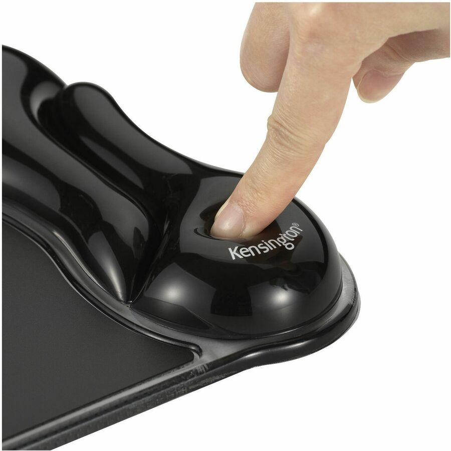 Kensington DuO Gel Wave Mouse Pad & Wrist Rest