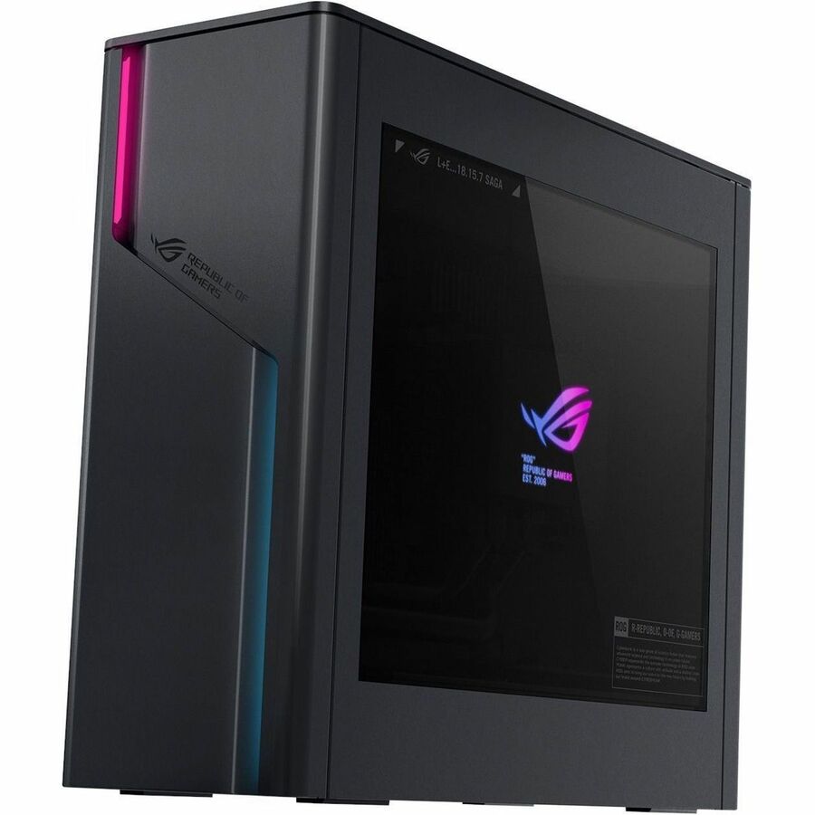 Asus ROG G22CH G22CH-DB779 Gaming Desktop Computer - Intel Core i7 13th Gen i7-13700KF - 32 GB - 1 TB SSD - Small Form Factor - Extreme Dark Gray