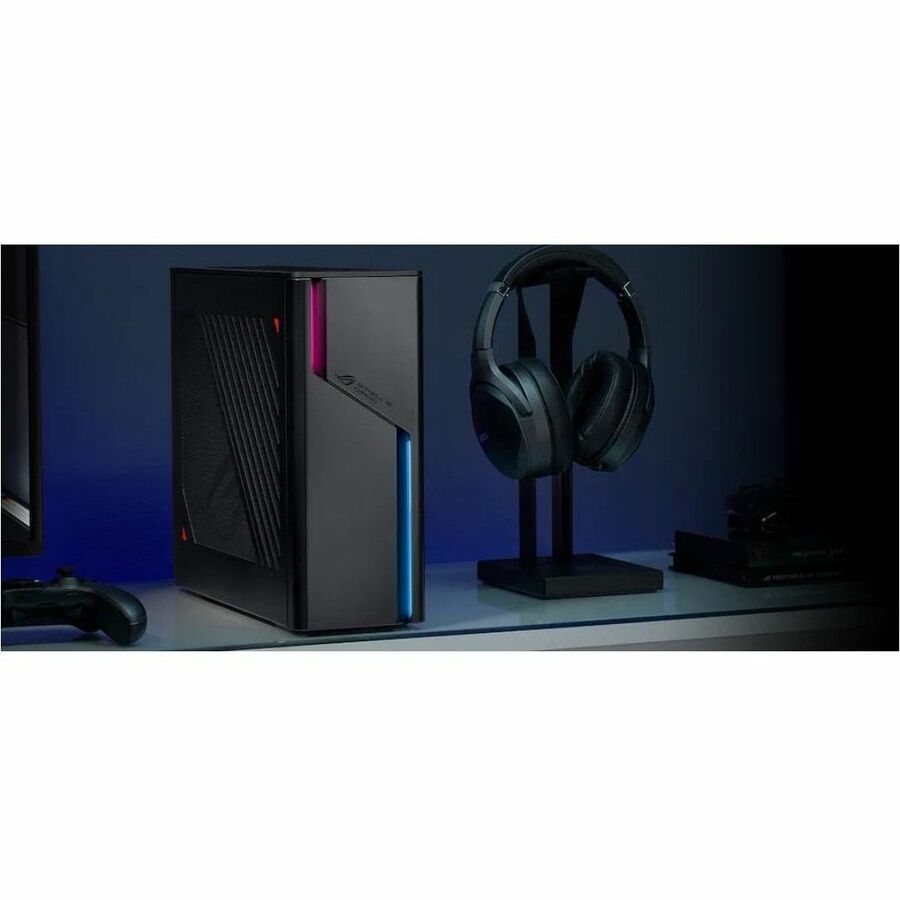 Asus ROG G22CH G22CH-DB779 Gaming Desktop Computer - Intel Core i7 13th Gen i7-13700KF - 32 GB - 1 TB SSD - Small Form Factor - Extreme Dark Gray