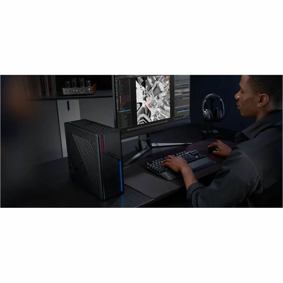 Asus ROG G22CH G22CH-DB779 Gaming Desktop Computer - Intel Core i7 13th Gen i7-13700KF - 32 GB - 1 TB SSD - Small Form Factor - Extreme Dark Gray