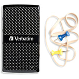 Verbatim 256GB Vx450 External SSD, USB 3.0 with mSATA Interface - Black