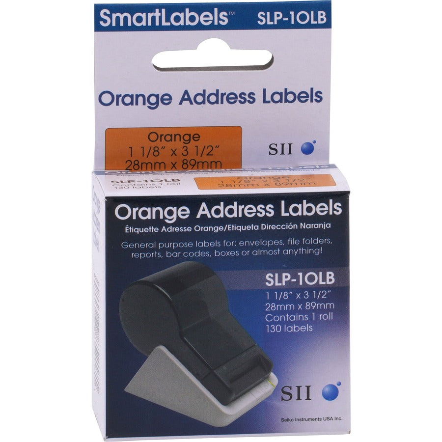 Seiko Orange Address Label