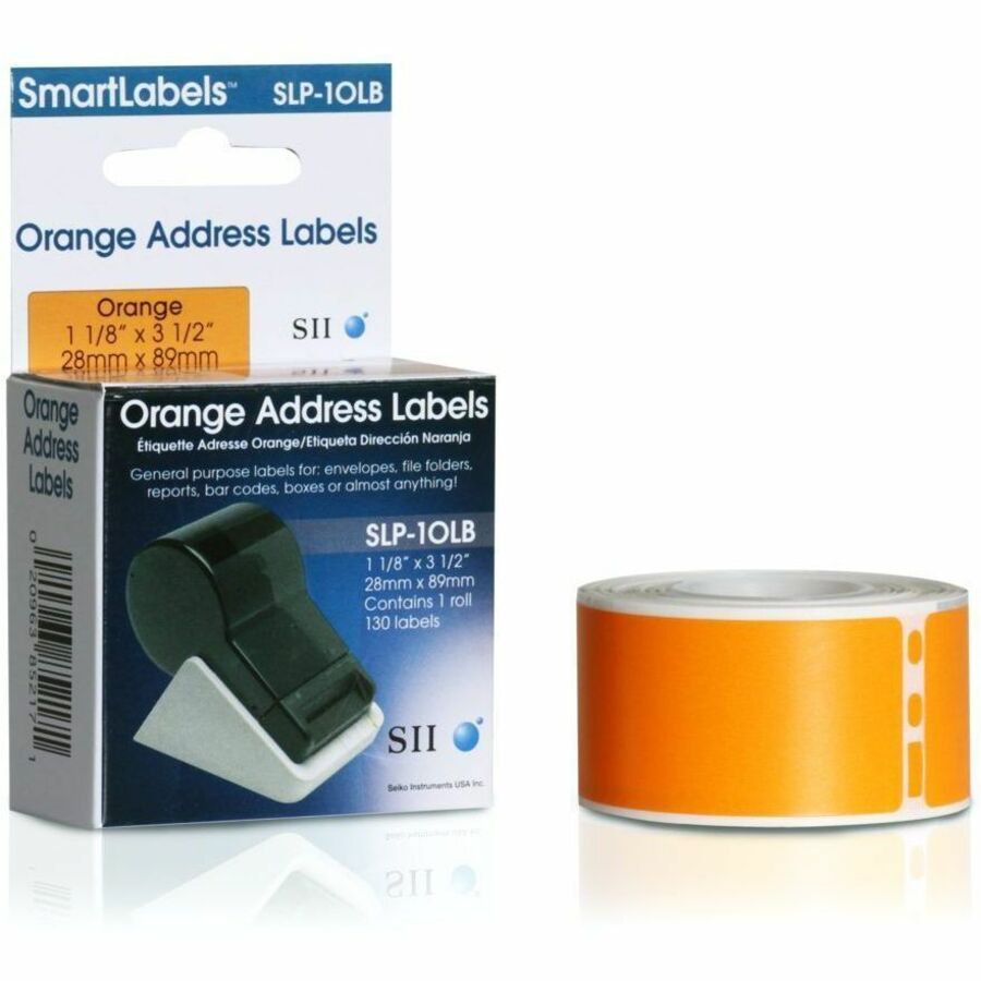 Seiko Orange Address Label