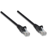 Intellinet Network Solutions Cat5e UTP Network Patch Cable, 50 ft (15.0 m), Black