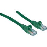 Intellinet Network Solutions Cat5e UTP Network Patch Cable, 100 ft (30 m), Green