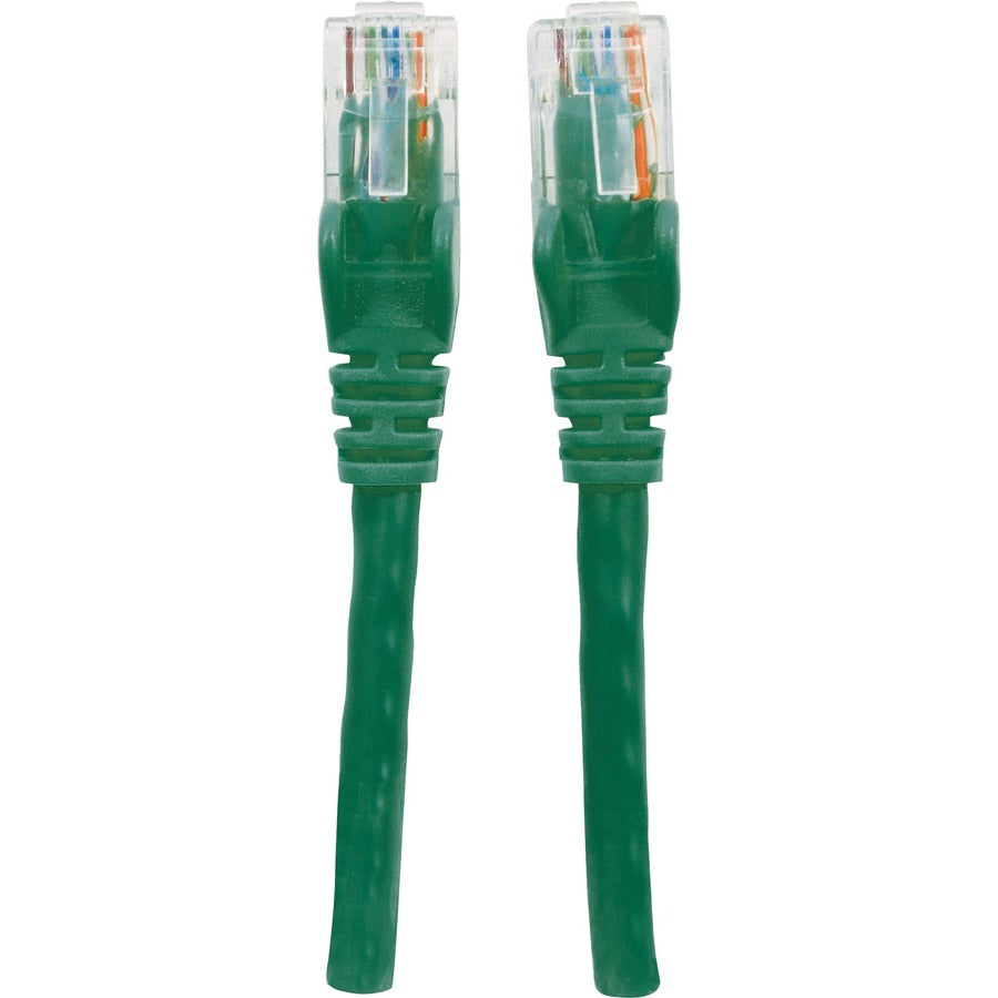 Intellinet Network Solutions Cat5e UTP Network Patch Cable, 100 ft (30 m), Green