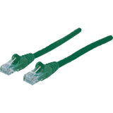 Intellinet Network Solutions Cat5e UTP Network Patch Cable, 100 ft (30 m), Green