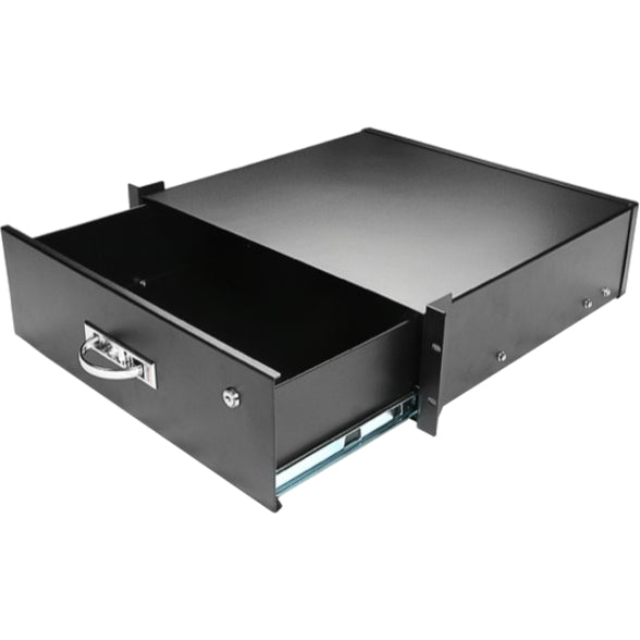 Claytek 3U Sliding Drawer with Key Lock