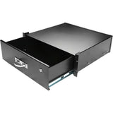 Claytek 3U Sliding Drawer with Key Lock