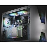 Thermaltake Commander C34 Snow Dual 200MM ARGB Fans Tempered Glass ATX Mid-Tower Chassis