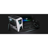 Thermaltake Commander C34 Snow Dual 200MM ARGB Fans Tempered Glass ATX Mid-Tower Chassis