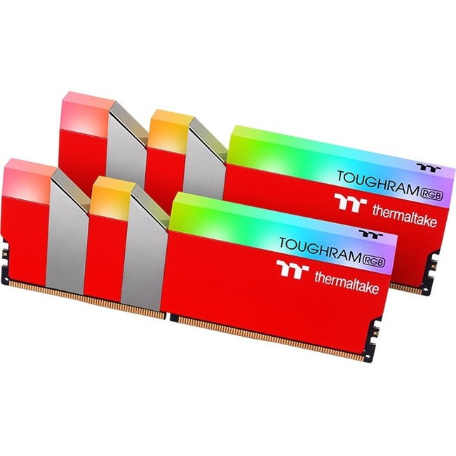 Thermaltake TOUGHRAM RGB Memory DDR4 3600MHz 16GB (8GB x2)-Racing Red