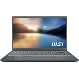 MSI Prestige 14 EVO Prestige 14 EVO A11M-614 14" Rugged Notebook - Full HD - 1920 x 1080 - Intel Core i7 11th Gen i7-1185G7 1.20 GHz - 32 GB Total RAM - 1 TB SSD - Carbon Gray