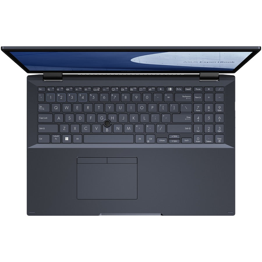 Asus ExpertBook B2 Flip B2502F B2502FBA-XS74T 15.6" Touchscreen Convertible Notebook - Full HD - 1920 x 1080 - Intel Core i7 12th Gen i7-1260P Dodeca-core (12 Core) 2.10 GHz - 16 GB Total RAM - 512 GB SSD - Star Black