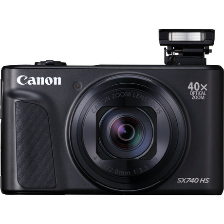 Canon PowerShot SX740 HS 20.3 Megapixel Compact Camera - Black