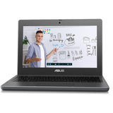 Asus BR1100C BR1100CKA-XS02-LTE LTE 11.6" Rugged Netbook - HD - 1366 x 768 - Intel Celeron N4500 Dual-core (2 Core) 1.10 GHz - 4 GB Total RAM - 64 GB Flash Memory - Dark Gray