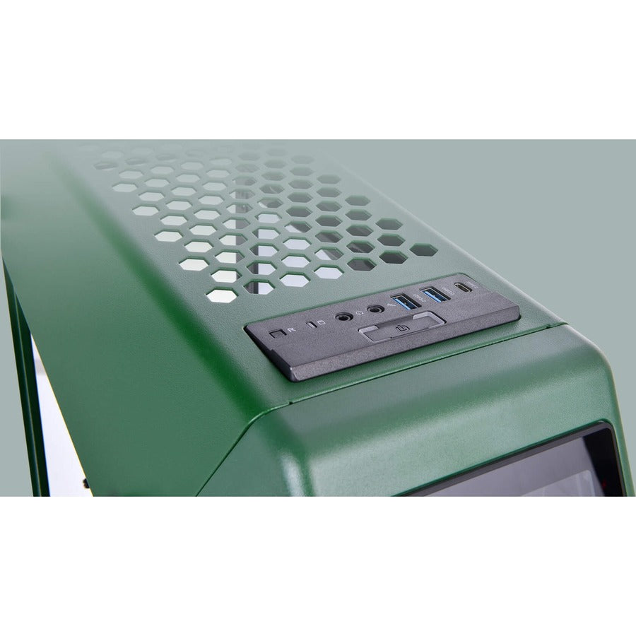 Thermaltake AH T200 Racing Green Micro Chassis