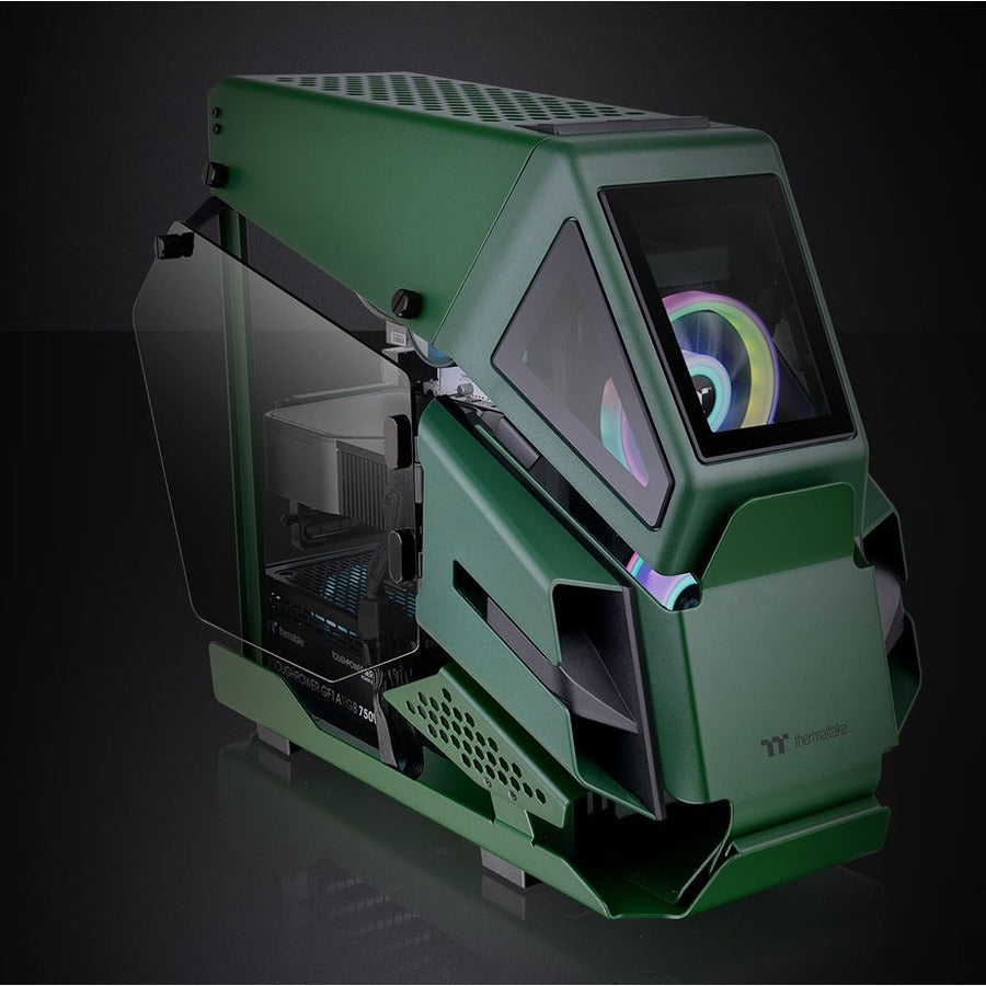 Thermaltake AH T200 Racing Green Micro Chassis