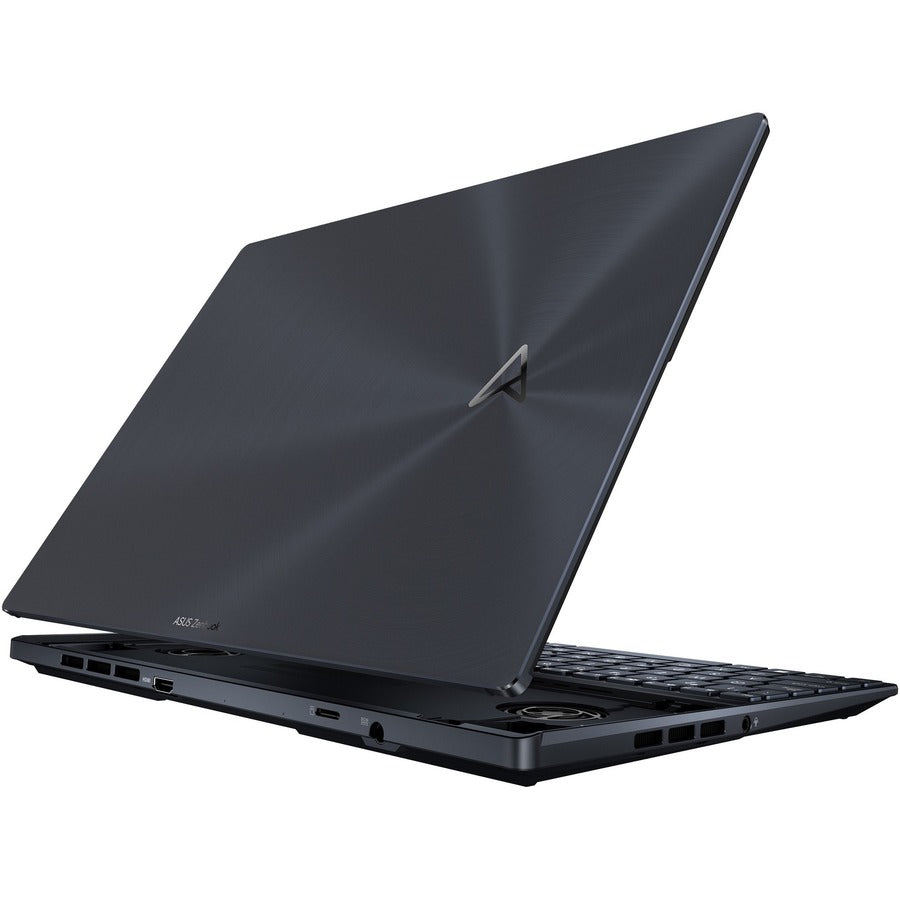 Asus Zenbook Pro 14 Duo OLED UX8402 UX8402ZE-DB96T 14.5" Touchscreen Notebook - 2.8K - 2880 x 1800 - Intel Core i9 12th Gen i9-12900H Tetradeca-core (14 Core) 2.50 GHz - 32 GB Total RAM - 32 GB On-board Memory - 1 TB SSD - Tech Black