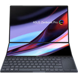 Asus Zenbook Pro 14 Duo OLED UX8402 UX8402ZE-DB96T 14.5" Touchscreen Notebook - 2.8K - 2880 x 1800 - Intel Core i9 12th Gen i9-12900H Tetradeca-core (14 Core) 2.50 GHz - 32 GB Total RAM - 32 GB On-board Memory - 1 TB SSD - Tech Black