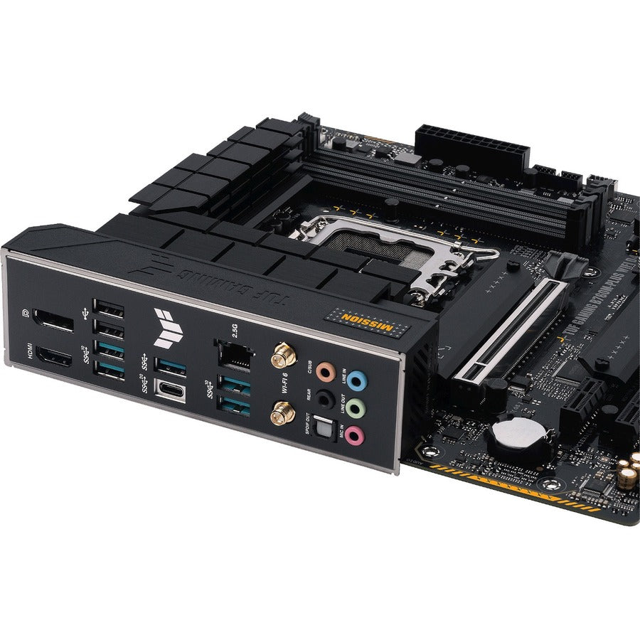 TUF B760M-PLUS WIFI D4 Gaming Desktop Motherboard - Intel B760 Chipset - Socket LGA-1700 - Micro ATX