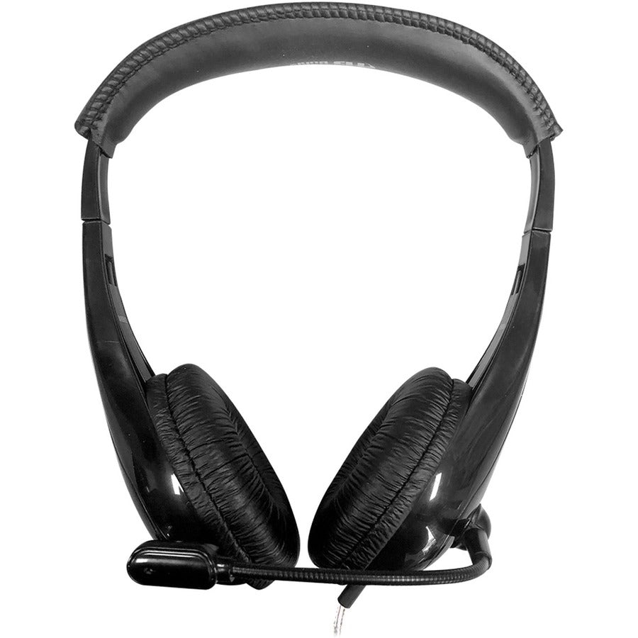 Hamilton Buhl Motiv8 Mid-Sized Headset With Gooseneck Mic And In-line Volume Control