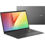 Asus VivoBook S513 S513UA-DS51 15.6" Notebook - Full HD - 1920 x 1080 - AMD Ryzen 5 5500U Hexa-core (6 Core) 2.10 GHz - 8 GB Total RAM - 512 GB SSD - Indie Black